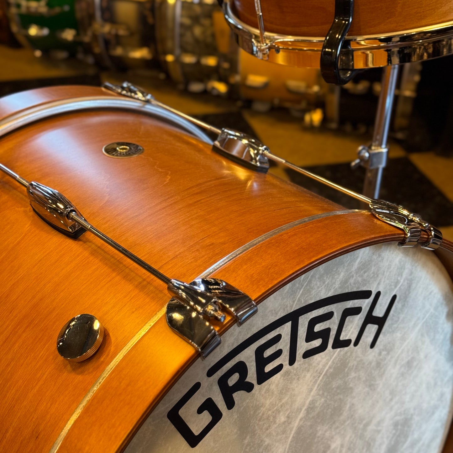 NEW Gretsch Broadkaster Heritage Build in Satin Classic Maple - 14x20, 8x12, 14x14