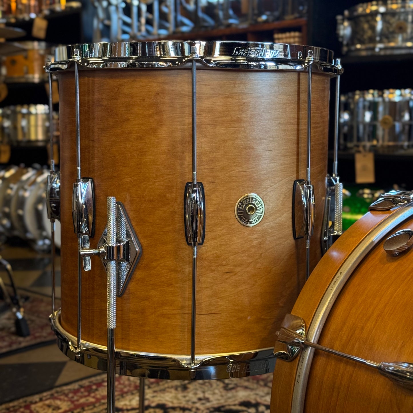 NEW Gretsch Broadkaster Heritage Build in Satin Classic Maple - 14x20, 8x12, 14x14