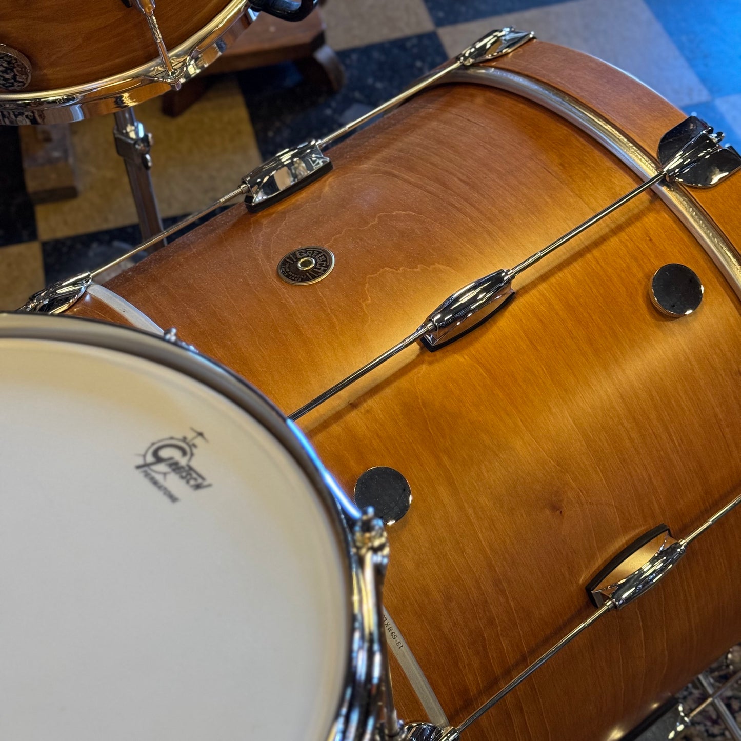 NEW Gretsch Broadkaster Heritage Build in Satin Classic Maple - 14x20, 8x12, 14x14