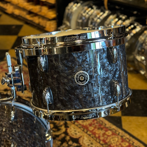 NEW Gretsch Brooklyn 3pc Bop Outfit in Deep Black Marine Pearl - 14x18, 8x12, 14x14