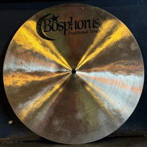 USED Bosphorus Traditional 17" Medium Thin Crash Cymbal - 1200g