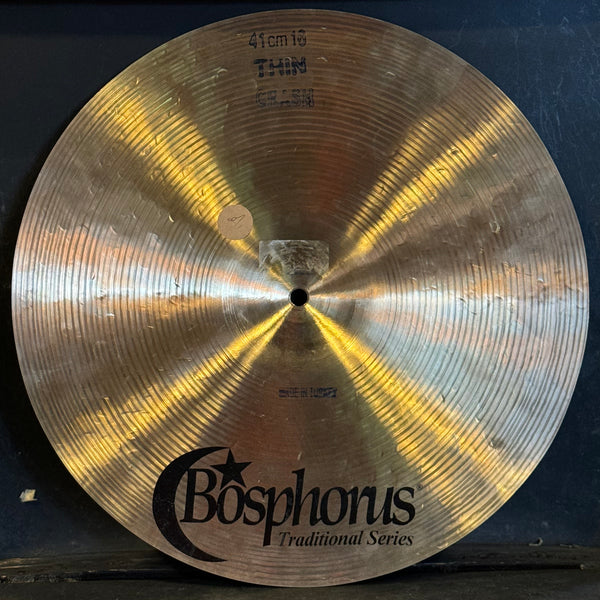 USED Bosphorus Traditional 17" Medium Thin Crash Cymbal - 1200g