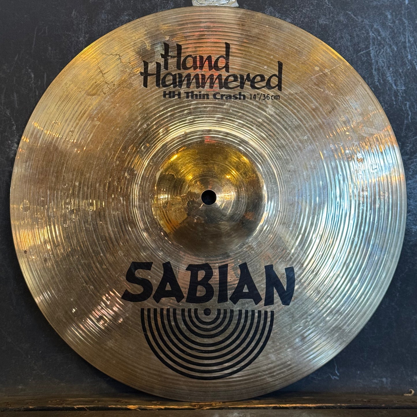 USED Sabian 14" Hand Hammered Thin Crash - 746g