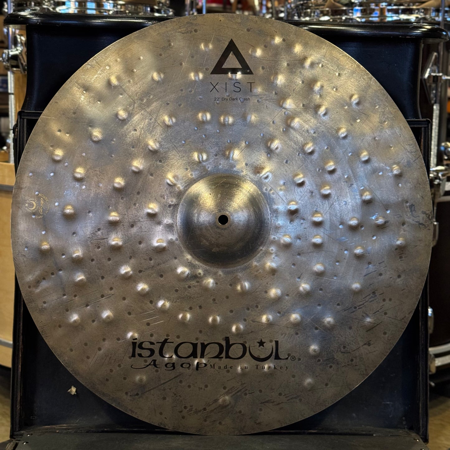 NEW Istanbul Agop 22" Xist Dry Dark Crash - 1678g