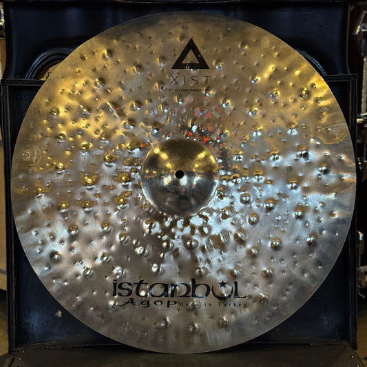NEW Istanbul Agop 21" Xist Dry Dark Brilliant Crash - 1574g