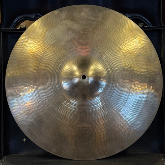 VINTAGE 1980's A. Zildjian 20" Medium Brilliant Ride - 2526g