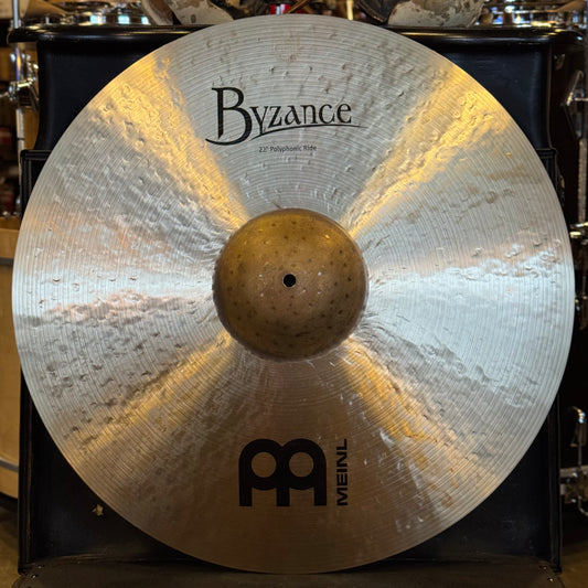 NEW Meinl Byzance 22" Polyphonic Ride Cymbal - 2484