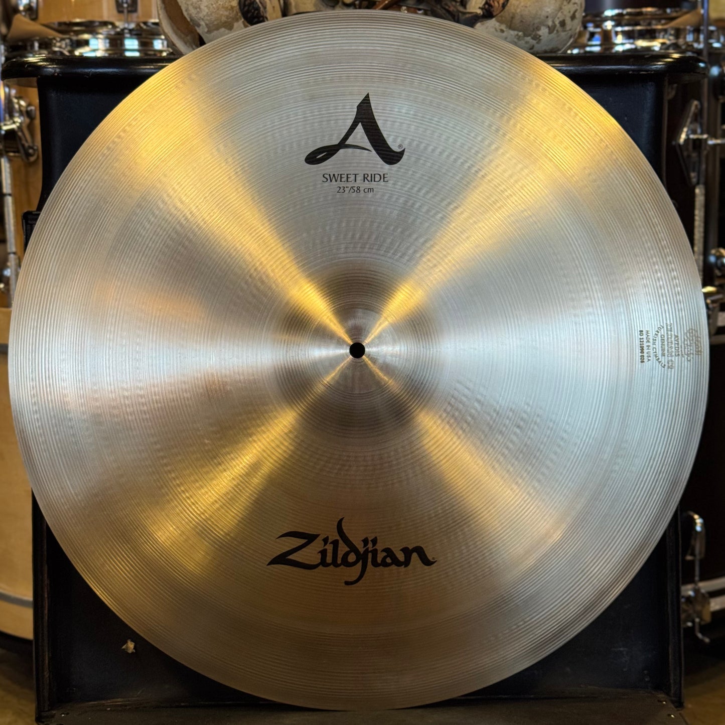 NEW Zildjian 23" A. Zildjian Sweet Ride Cymbal - 3074g