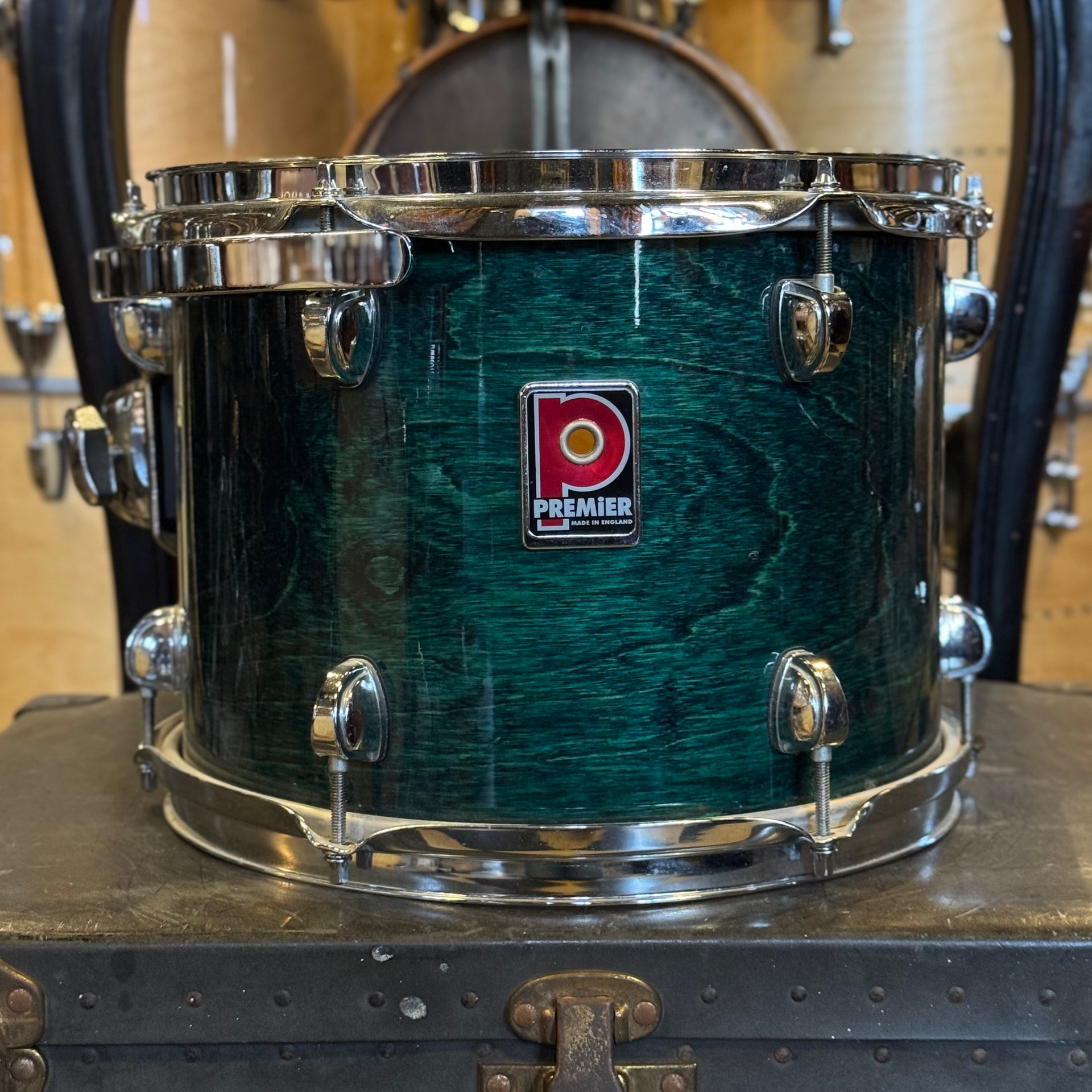 USED 90's Premier XPK 9x12 Tom in Emerald Green Gloss – Badges