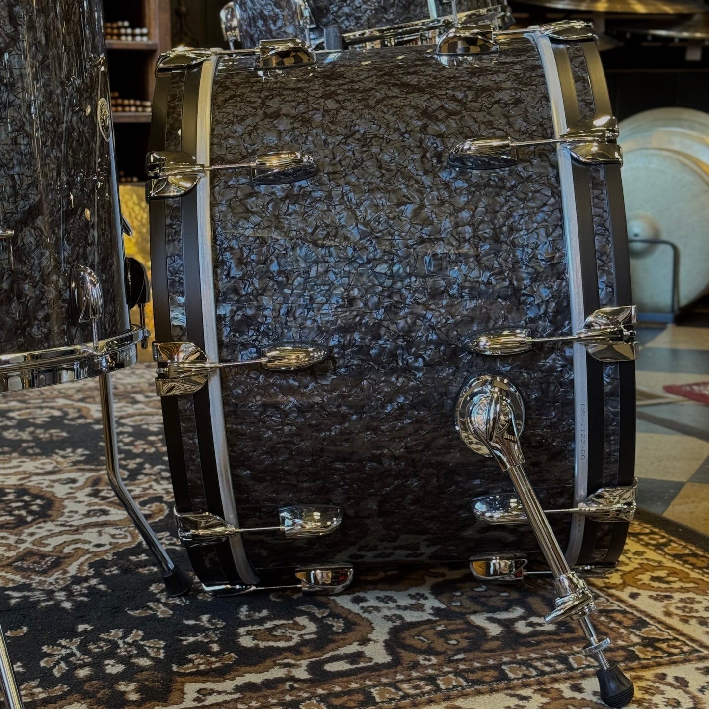 NEW Gretsch Brooklyn in Deep Black Marine Pearl - 14x22, 9x13, 16x16