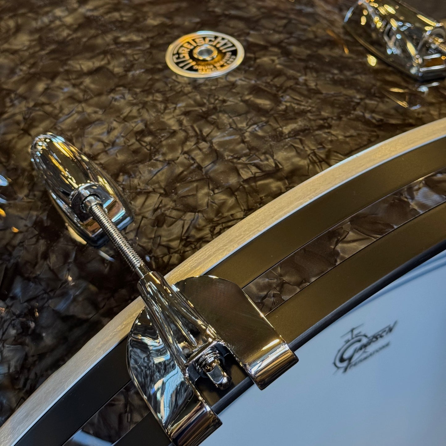 NEW Gretsch Brooklyn in Deep Black Marine Pearl - 14x22, 9x13, 16x16