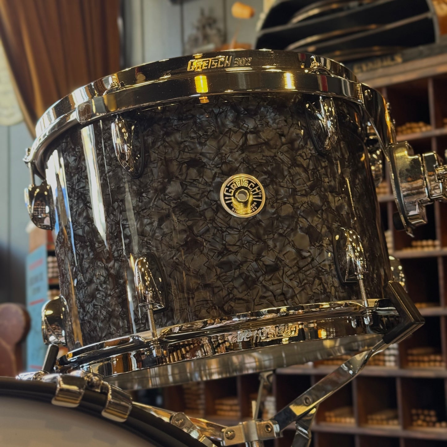 NEW Gretsch Brooklyn in Deep Black Marine Pearl - 14x22, 9x13, 16x16