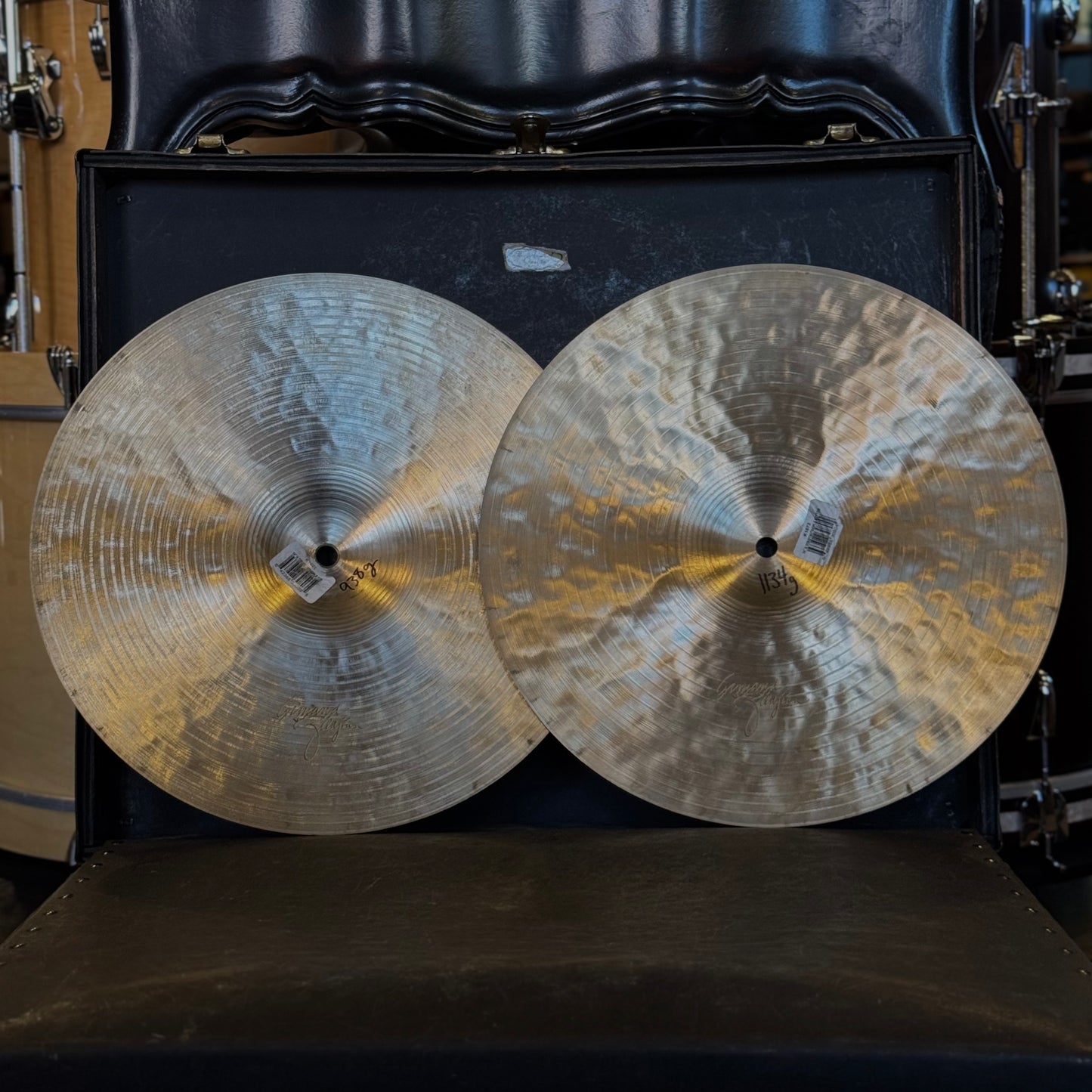 USED 14" Zildjian K Constantinople Hi-Hat Cymbals - 938/1134g