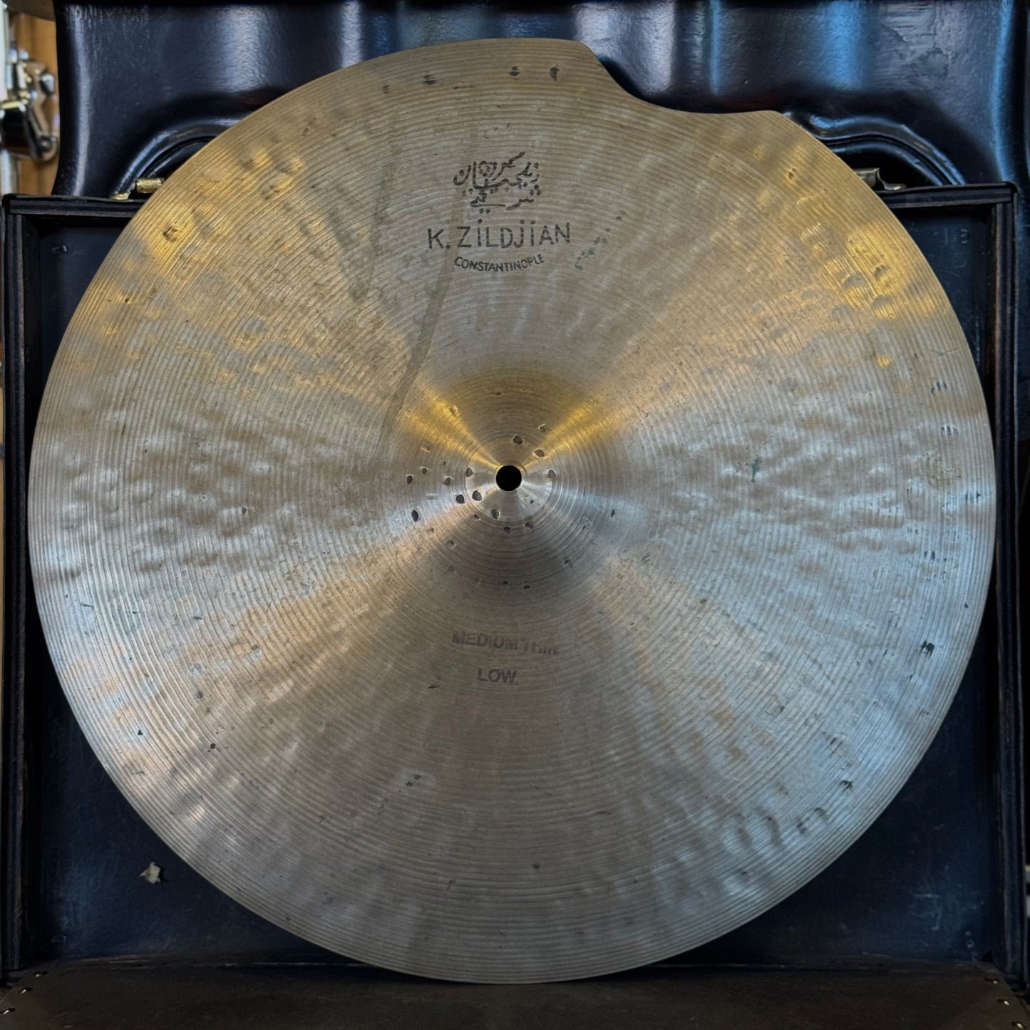 USED Zildjian 20" K Constantinople Medium Thin Low Ride (Repaired) - 1900g