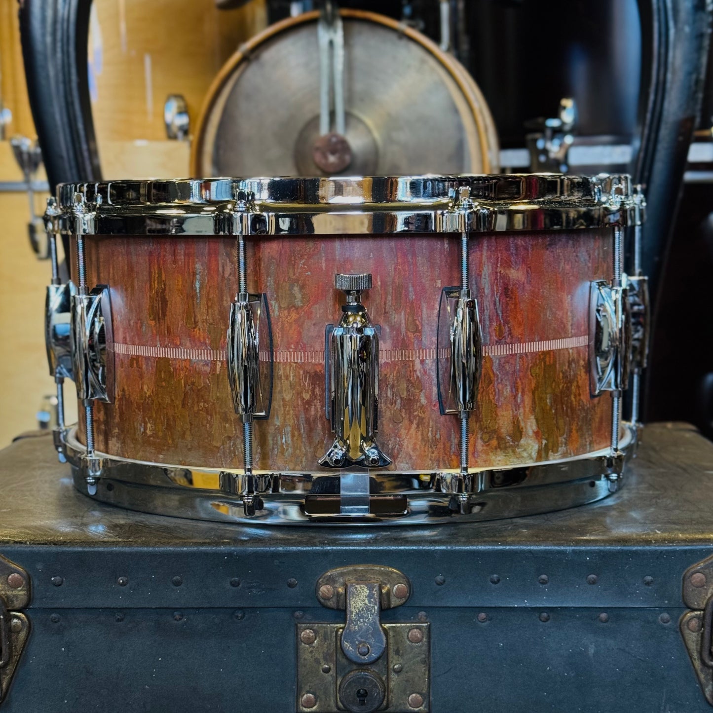 NEW Gretsch 6.5x14 USA Aged Copper Snare Drum