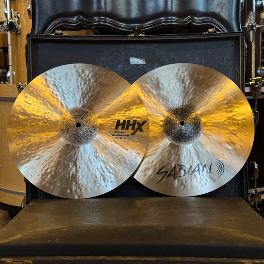NEW Sabian 14" HHX Complex Medium Hi Hats - 958/1262g