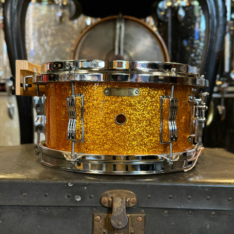 USED Eames 5x10" Snare Drum in Gold Sparkle