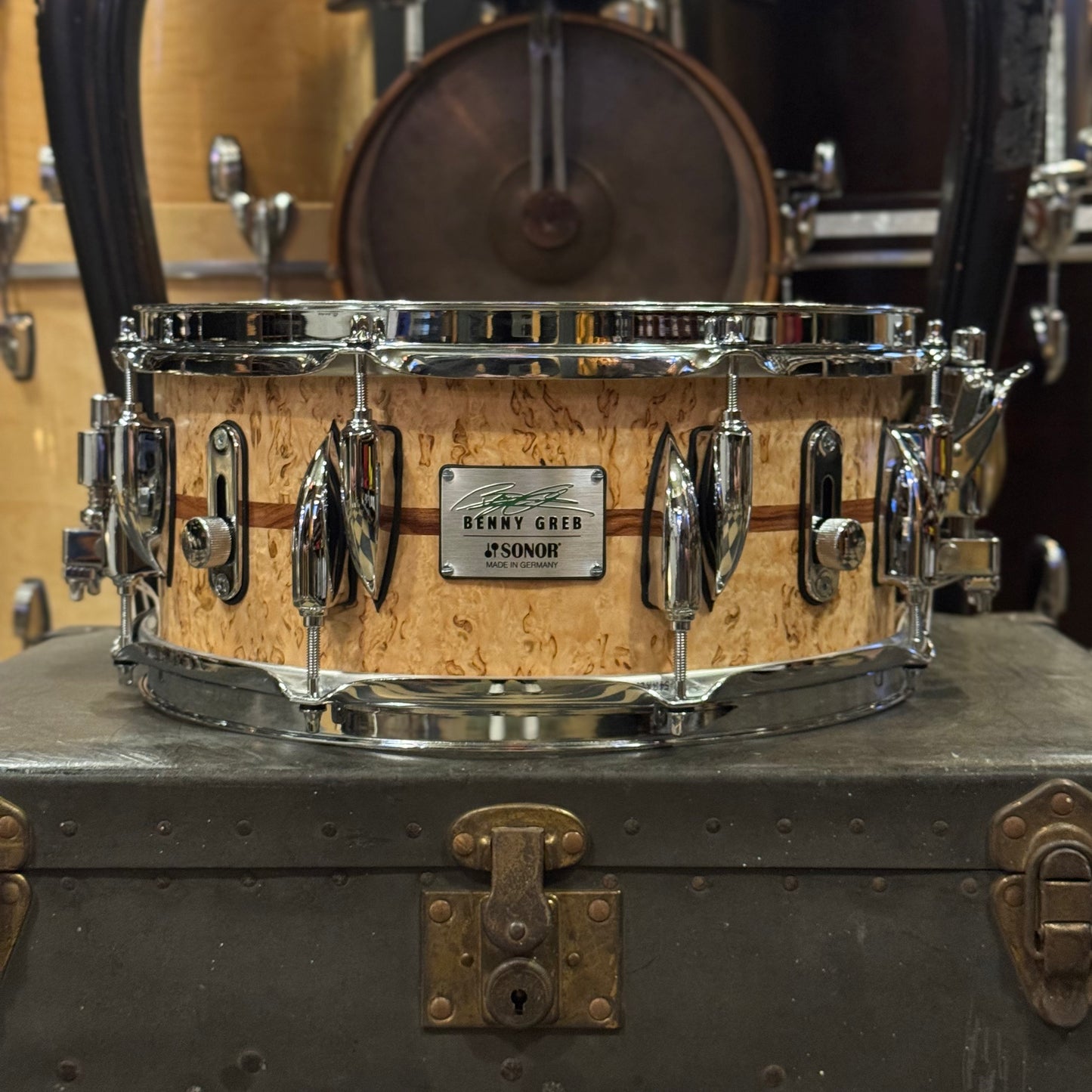 NEW Sonor 5.75x13 Benny Greb Signature Beech Snare Drum