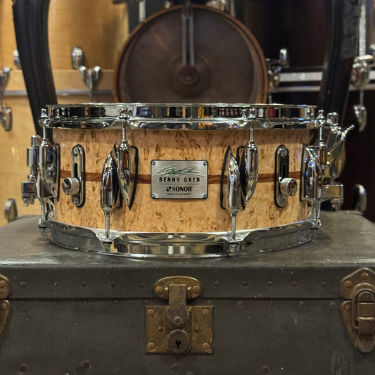NEW Sonor 5.75x13 Benny Greb Signature Beech Snare Drum