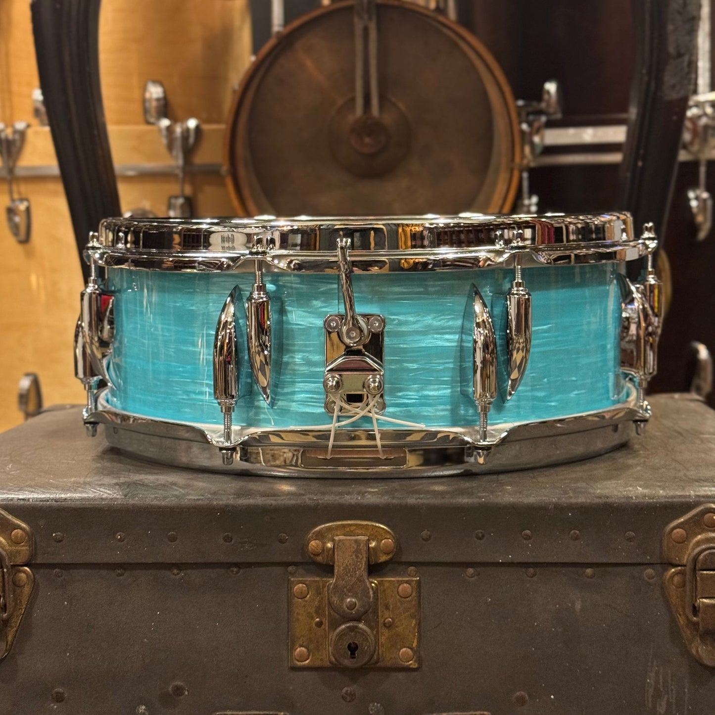 NEW Sonor 5x14 Vintage Series Snare Drum in California Blue