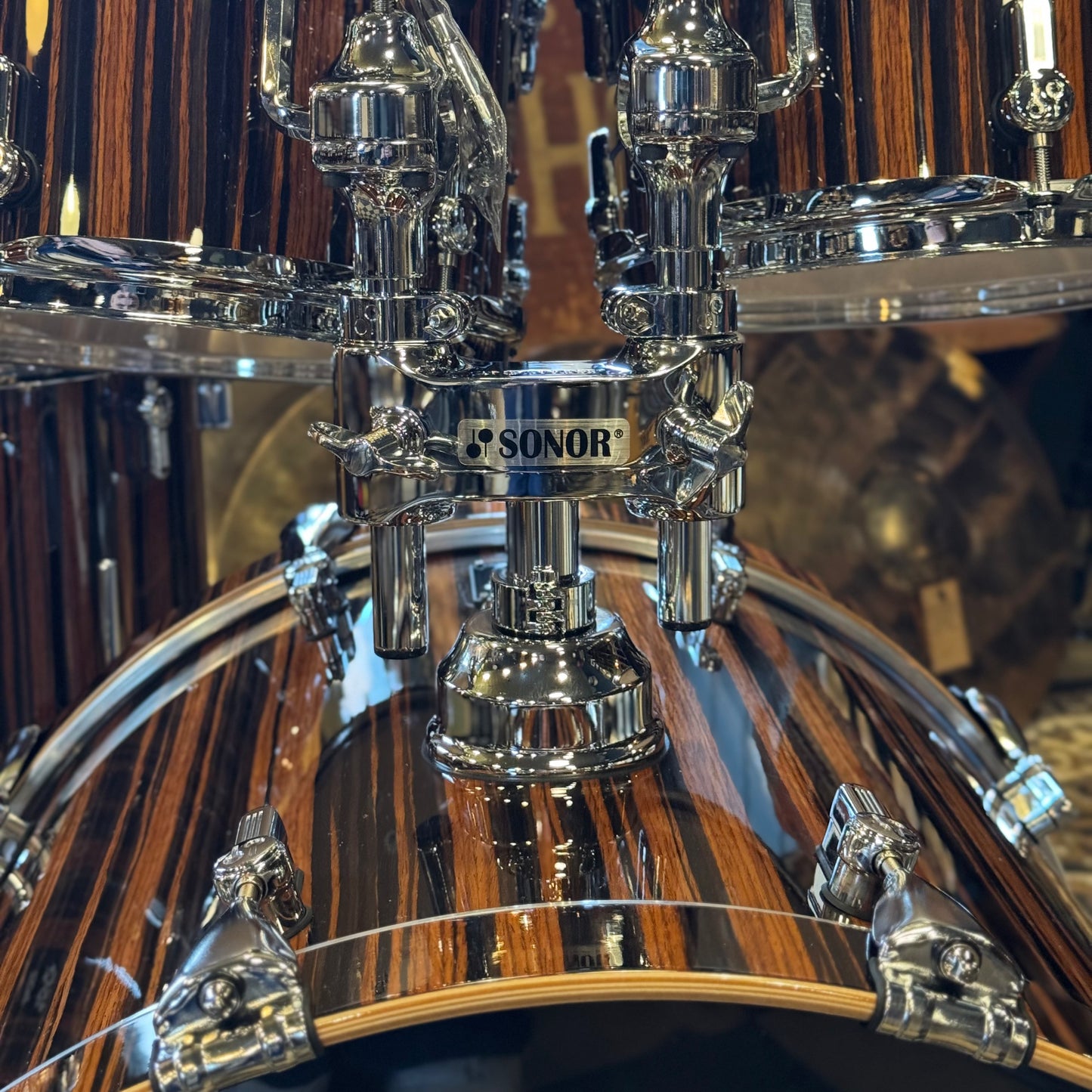 NEW Sonor 150th Anniversary AQ2 Limited Edition Drum Set - 17.5x22, 7x10, 8x12, 13x14, 15x16, 6x14