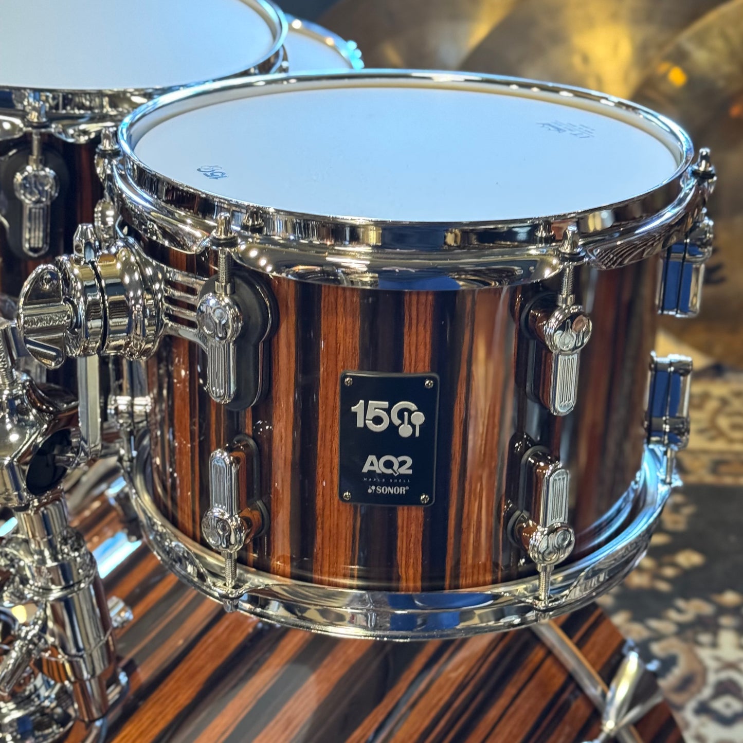 NEW Sonor 150th Anniversary AQ2 Limited Edition Drum Set - 17.5x22, 7x10, 8x12, 13x14, 15x16, 6x14