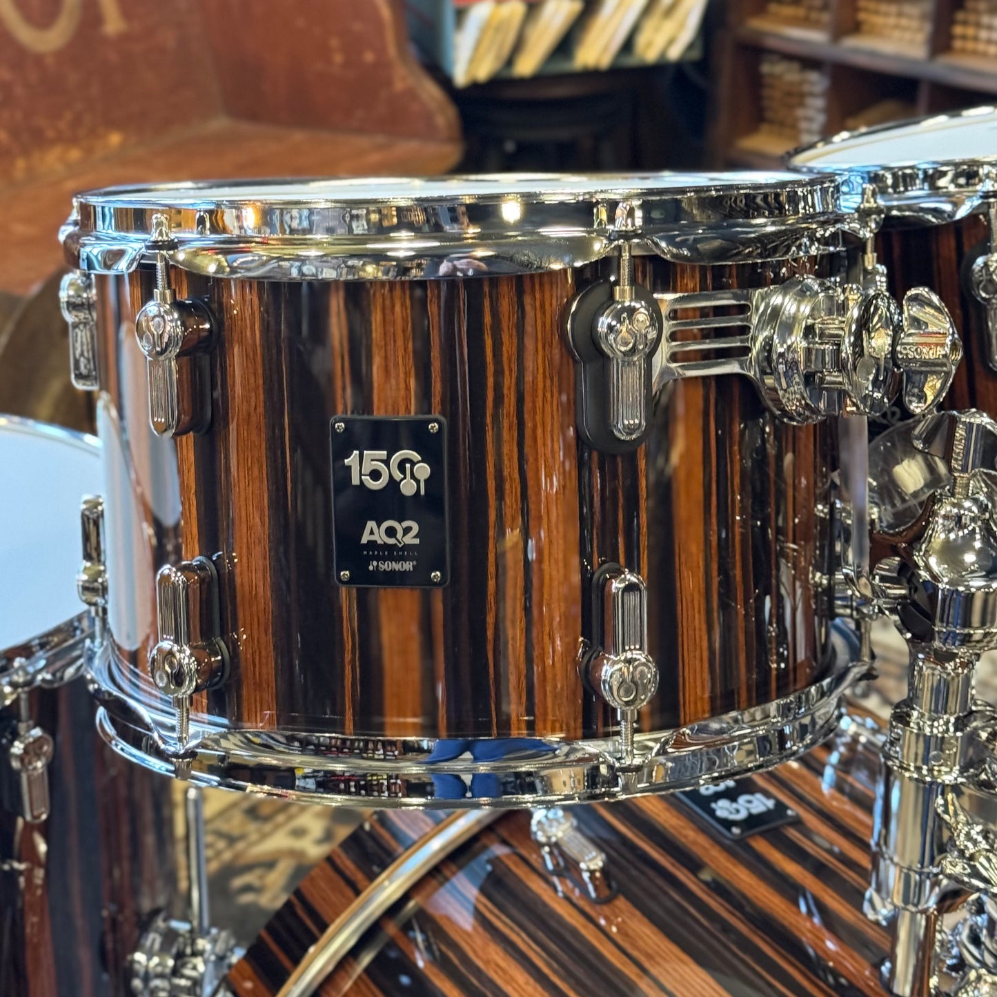 NEW Sonor 150th Anniversary AQ2 Limited Edition Drum Set - 17.5x22, 7x10, 8x12, 13x14, 15x16, 6x14