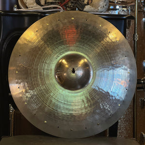 VINTAGE 1950's A. Zildjian 21" Sizzle Ride Cymbal - 2560g