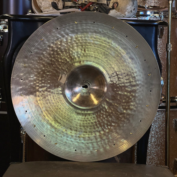 VINTAGE 1950's A. Zildjian 21" Sizzle Ride Cymbal - 2560g