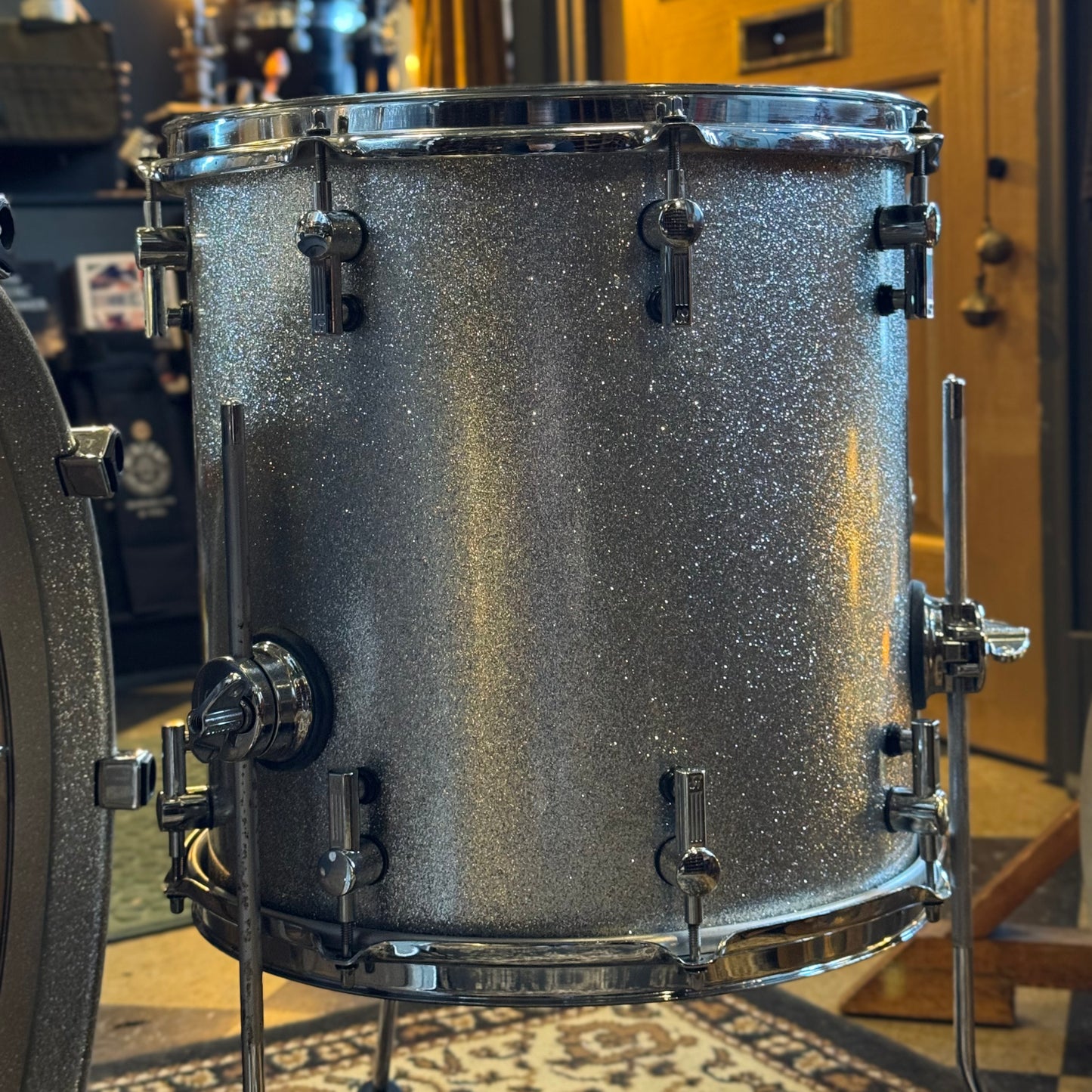 USED Sonor Prolite in Silver Sparkle - 18x22, 8x10, 14x14