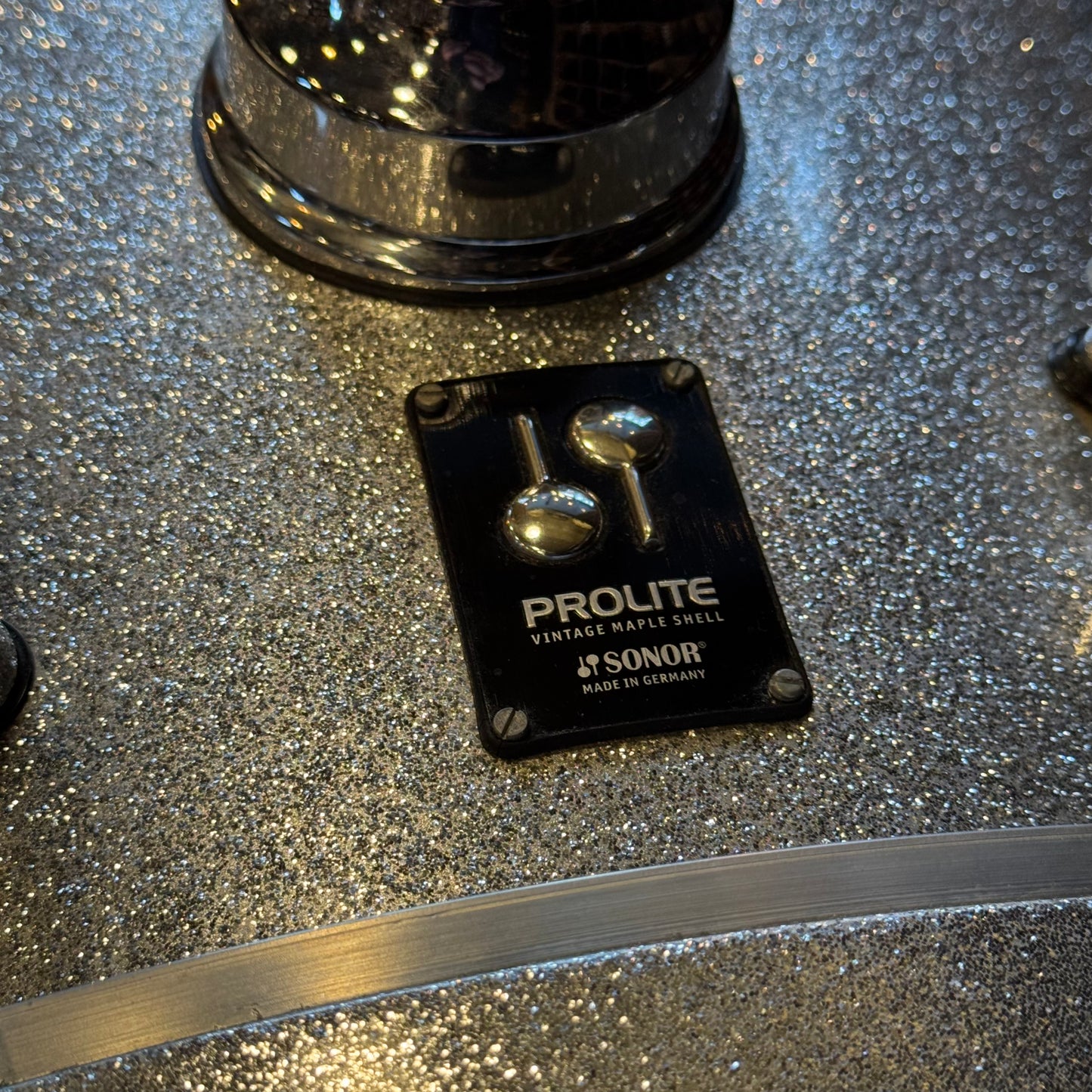 USED Sonor Prolite in Silver Sparkle - 18x22, 8x10, 14x14