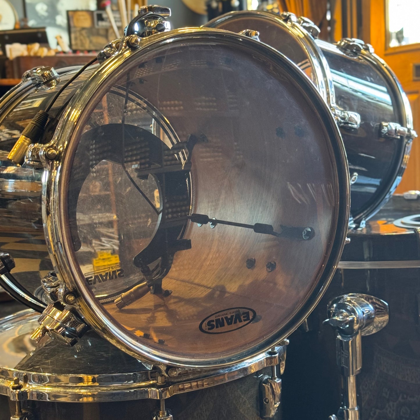 USED Pearl Reference Series in Ebony Gloss - 18x22, 9x12, 10x13, 14x14, 16x16