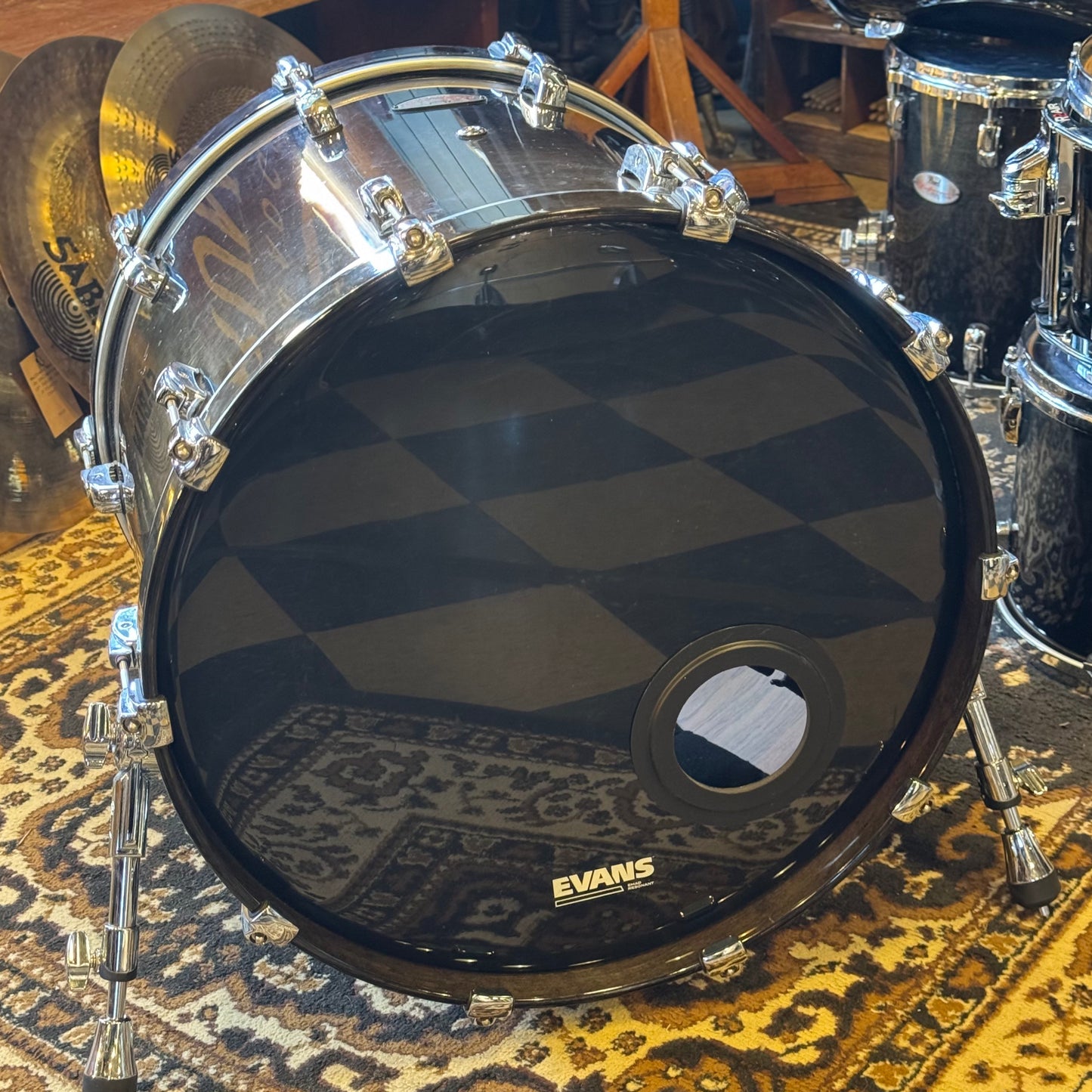 USED Pearl Reference Series in Ebony Gloss - 18x22, 9x12, 10x13, 14x14, 16x16