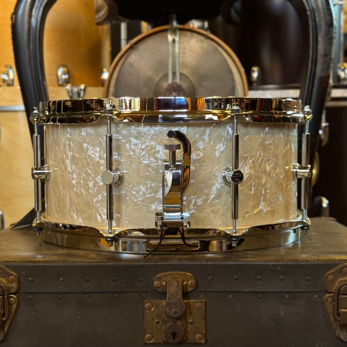 NEW Canopus 6.5x14 Neo-Vintage NV50-M1 in Vintage Pearl