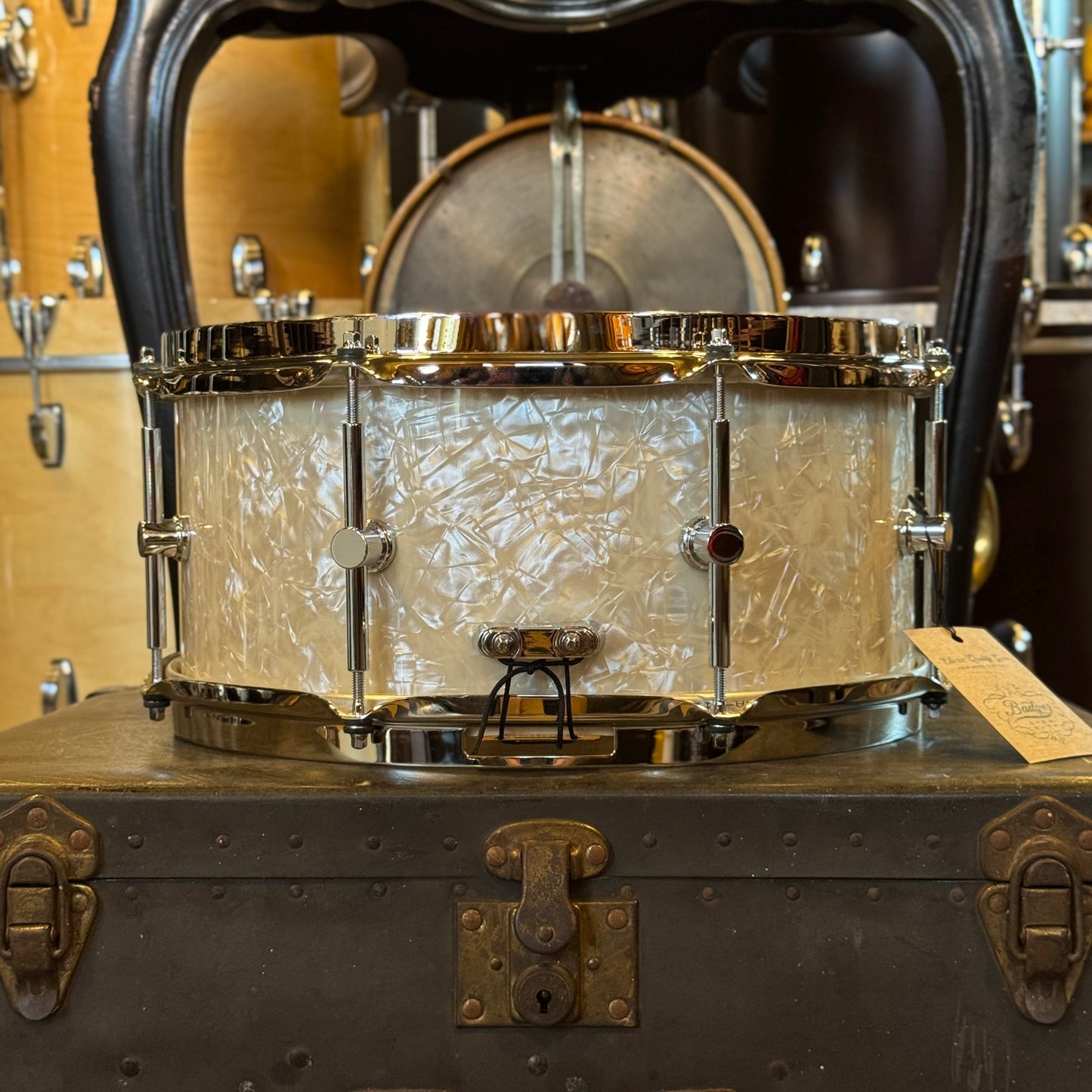 NEW Canopus 6.5x14 Neo-Vintage NV50-M1 in Vintage Pearl