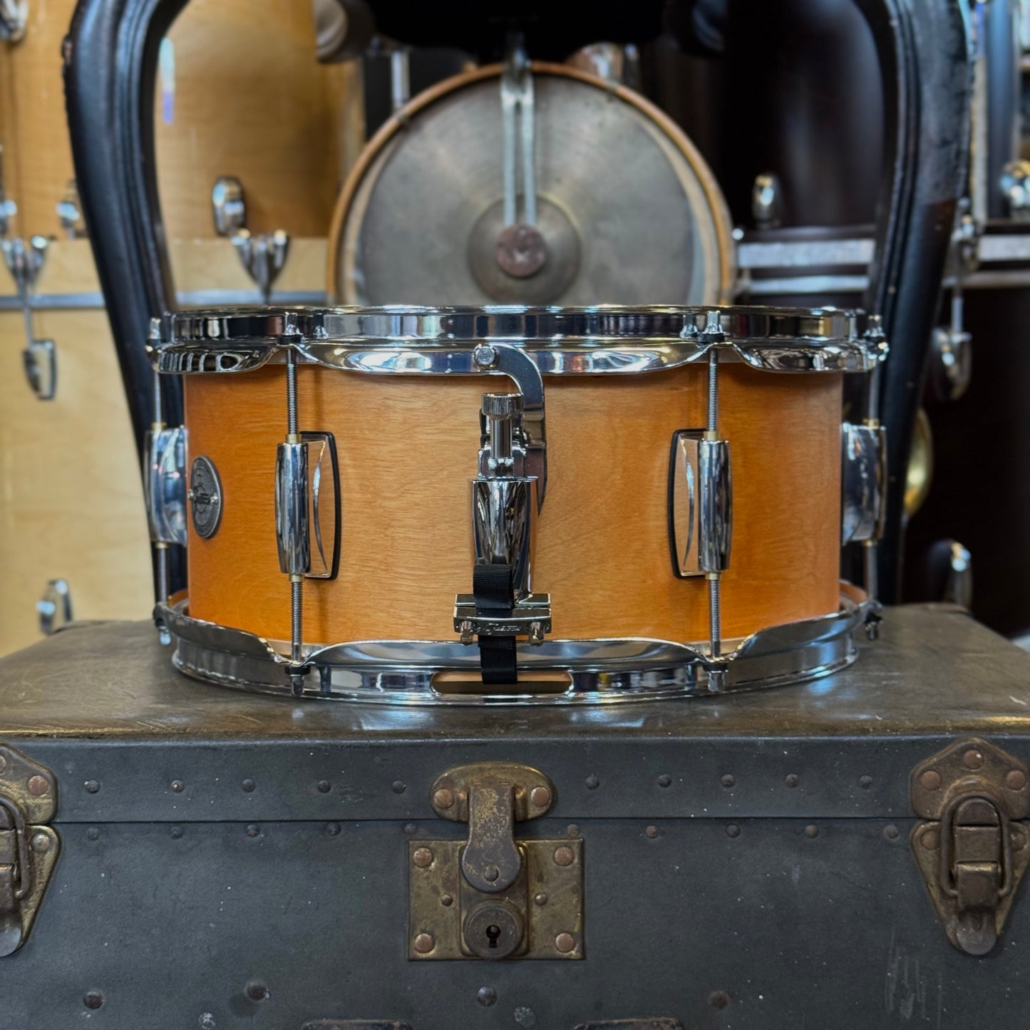 NEW Gretsch 6x13 Full Range Birch Snare Drum in Satin Natural