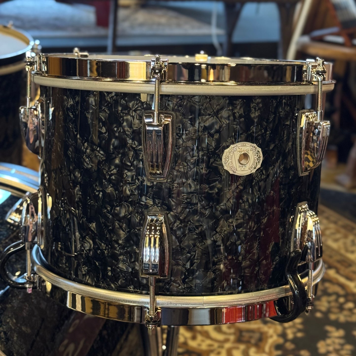 NEW Ludwig Ludwig Classic Maple "Royal Street Select Limited Edition in Ebony Pearl