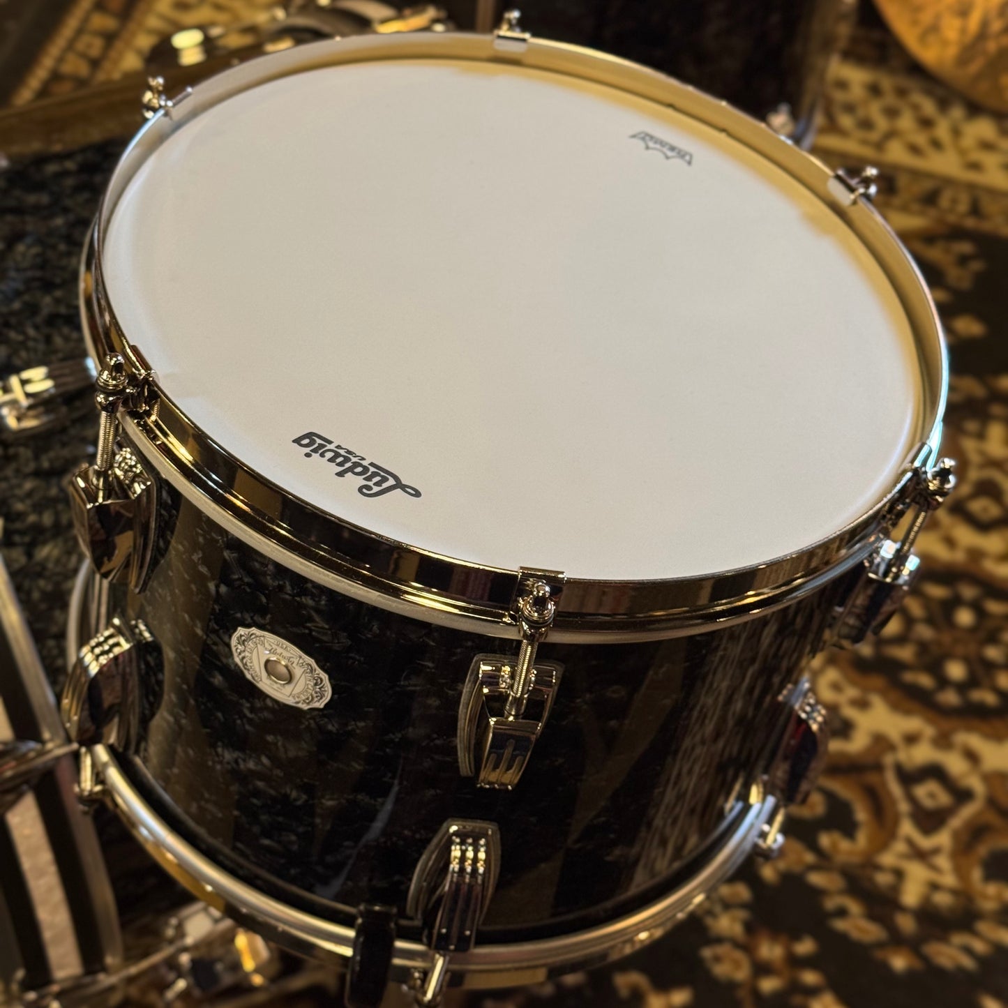 NEW Ludwig Ludwig Classic Maple "Royal Street Select Limited Edition in Ebony Pearl