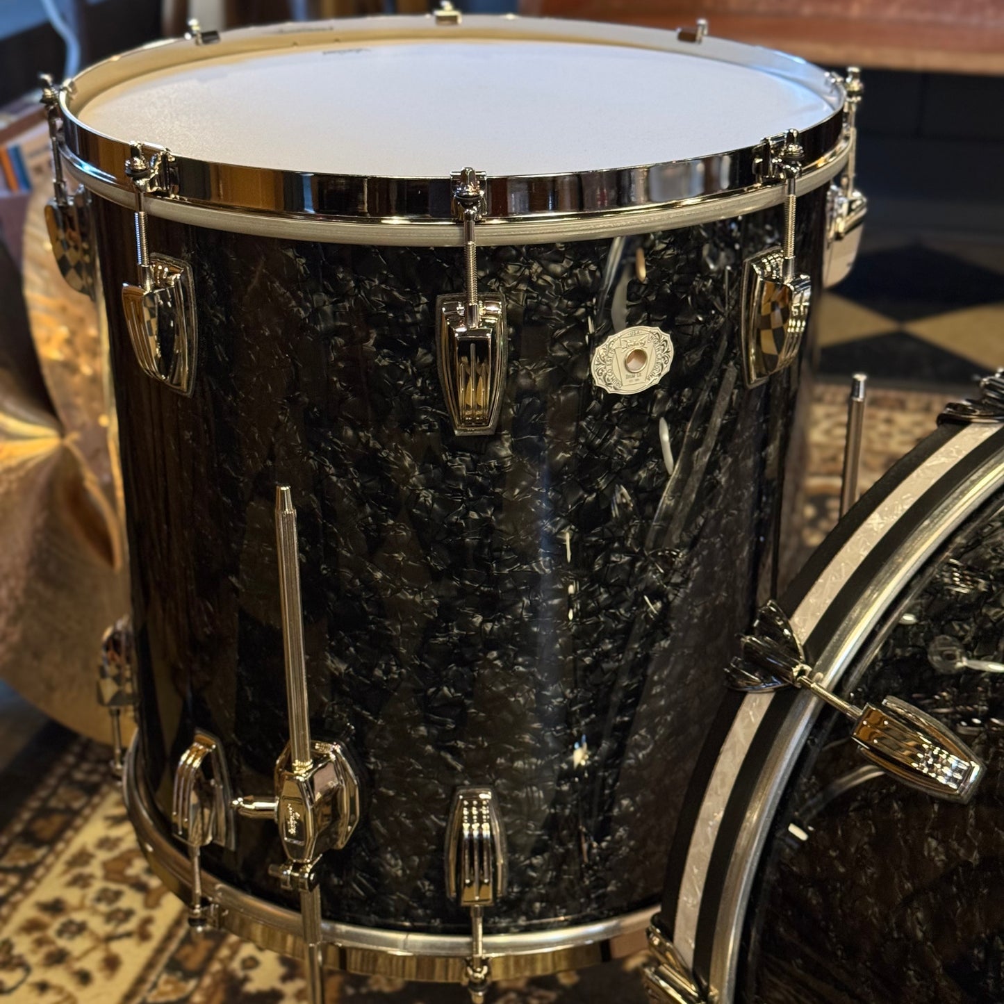 NEW Ludwig Ludwig Classic Maple "Royal Street Select Limited Edition in Ebony Pearl