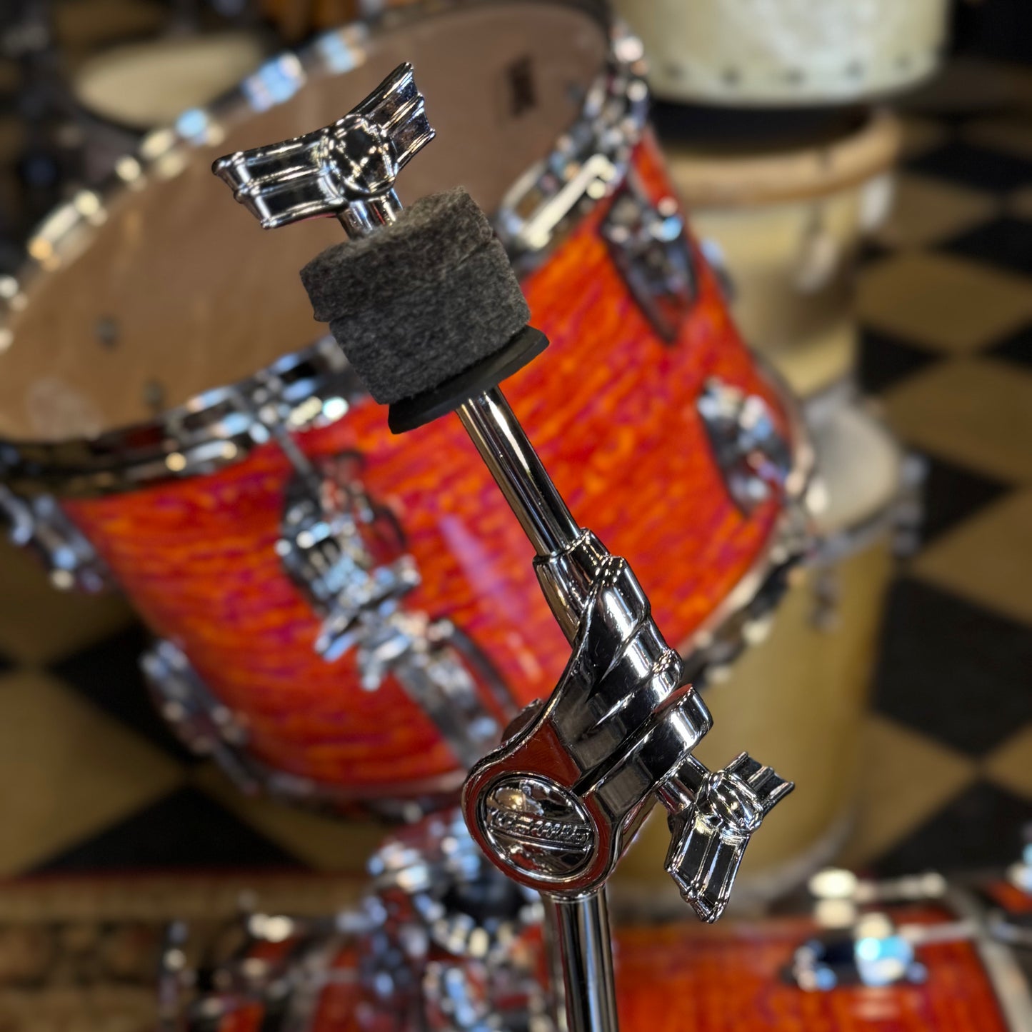 USED 2017 Ludwig Classic Maple in Mod Orange - 14x22, 9x13, 14x14, 16x16