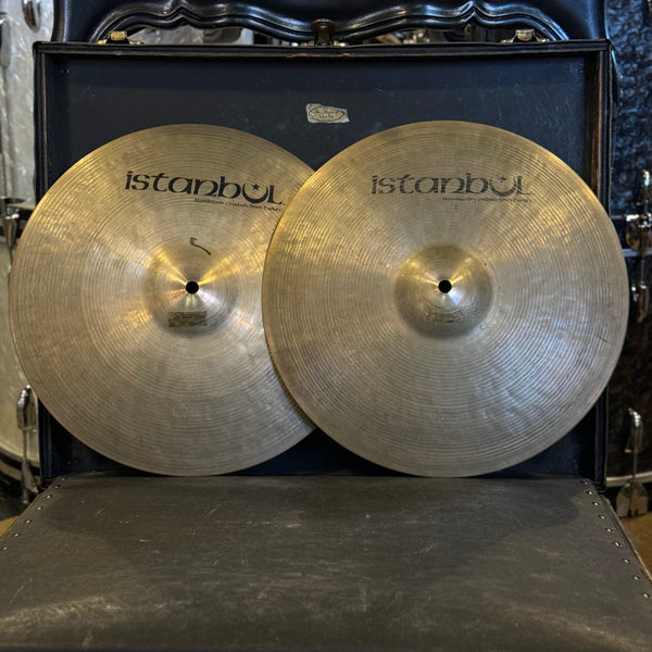 USED Istanbul Pre-Split Early 90's 14" Regular Hi-Hats - 1048/1254g