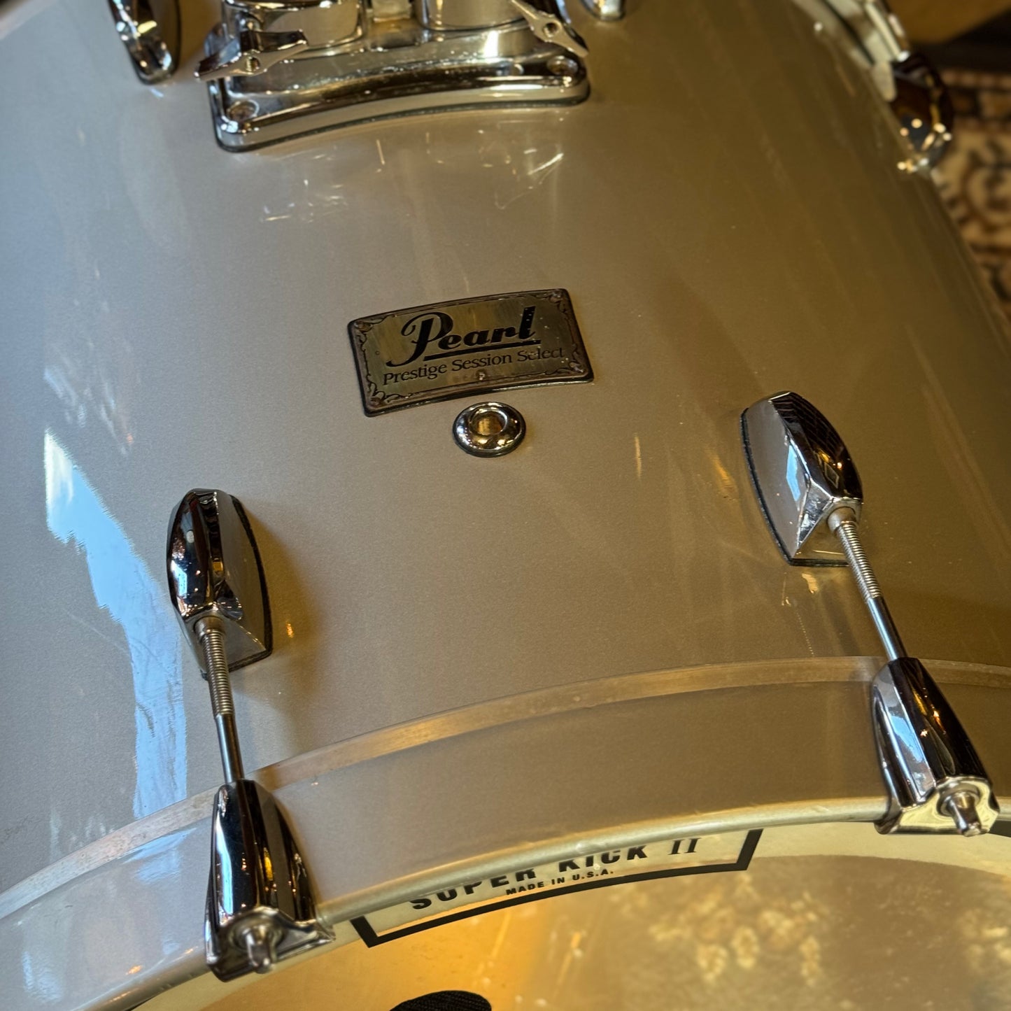 USED 2000's Pearl Prestige Session Select in Silver - 18x22, 8x10, 9x12, 12x14