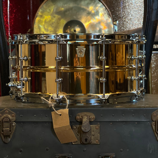 NEW Ludwig 6.5x14 Polished Bronze Phonic w/ Tube Lugs