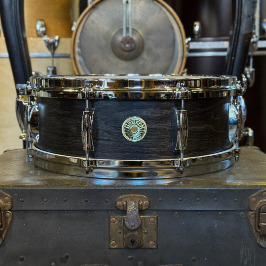 NEW Gretsch 5x14 USA Custom Snare Drum in Satin Ebony