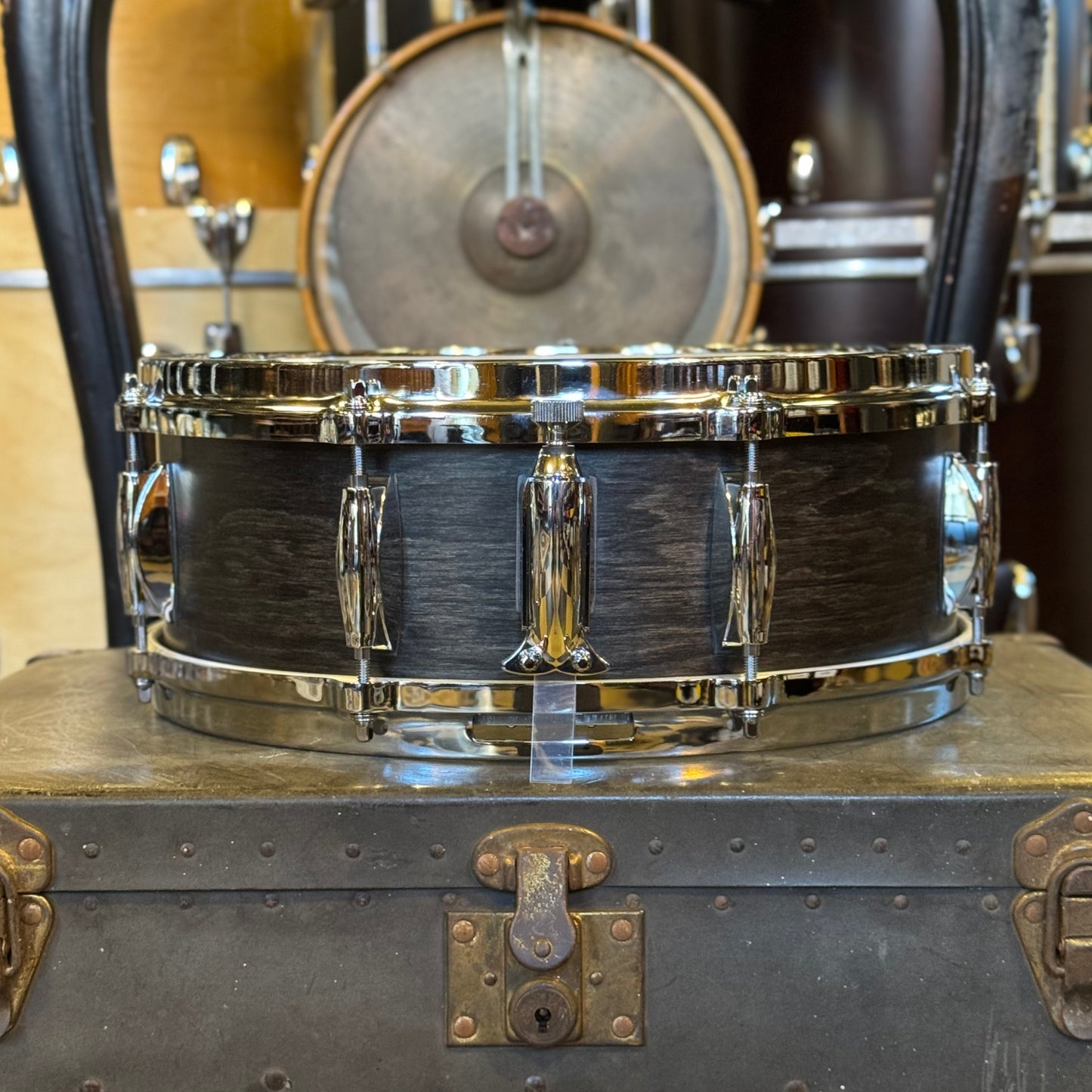 NEW Gretsch 5x14 USA Custom Snare Drum in Satin Ebony