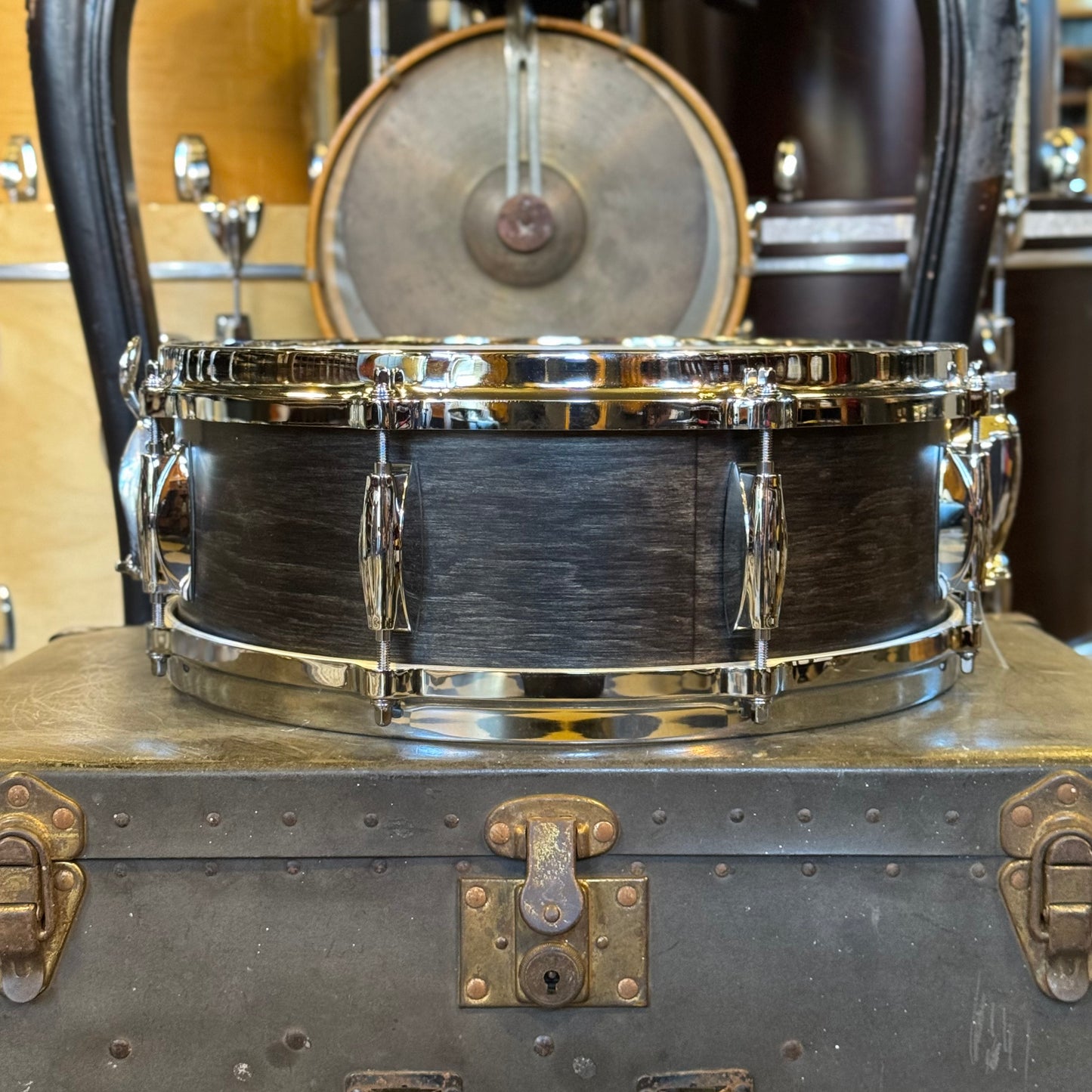 NEW Gretsch 5x14 USA Custom Snare Drum in Satin Ebony