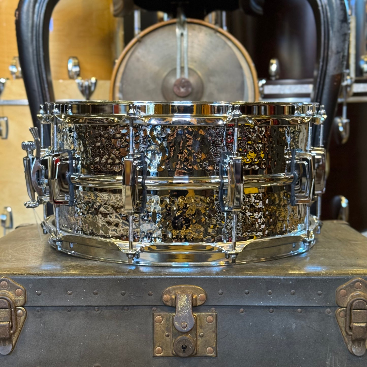 NEW Ludwig 6.5x14 Hammered Supraphonic Snare Drum w/ Imperial Lugs
