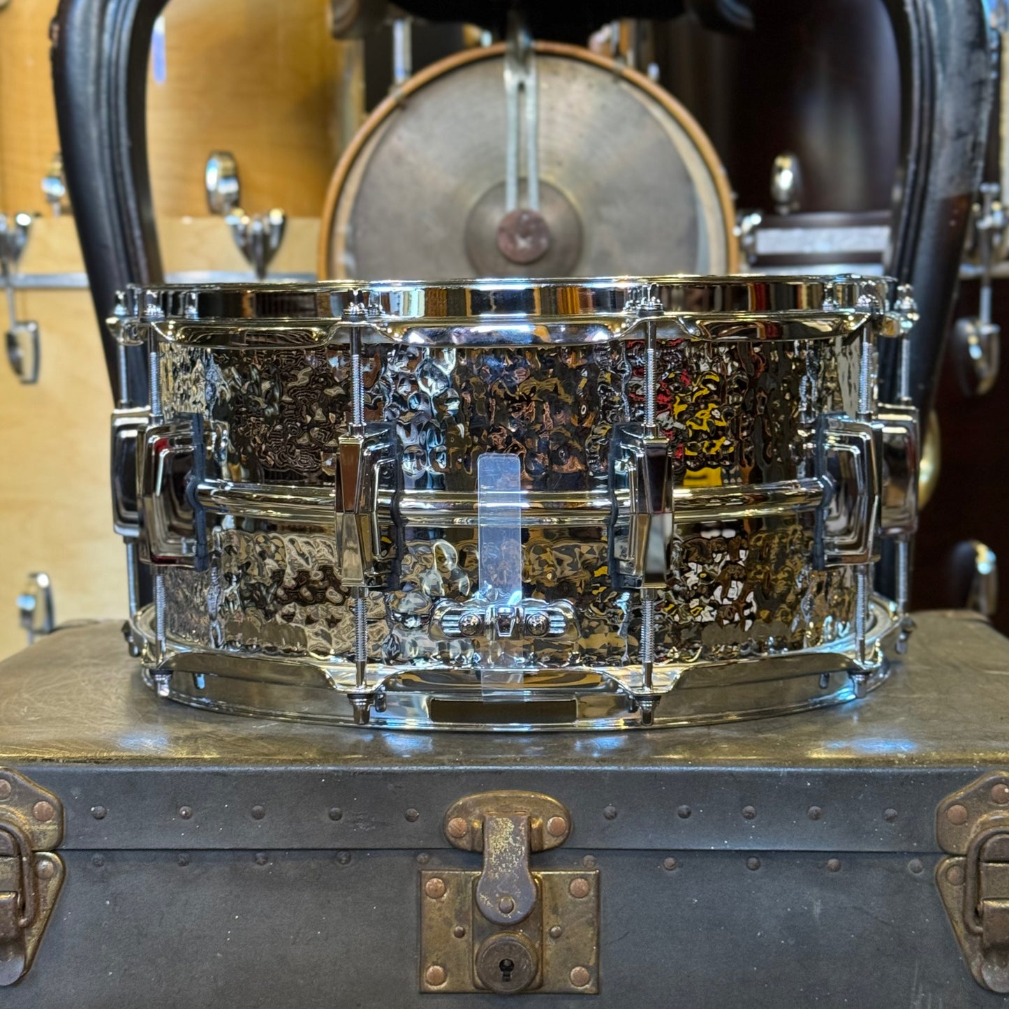 NEW Ludwig 6.5x14 Hammered Supraphonic Snare Drum w/ Imperial Lugs