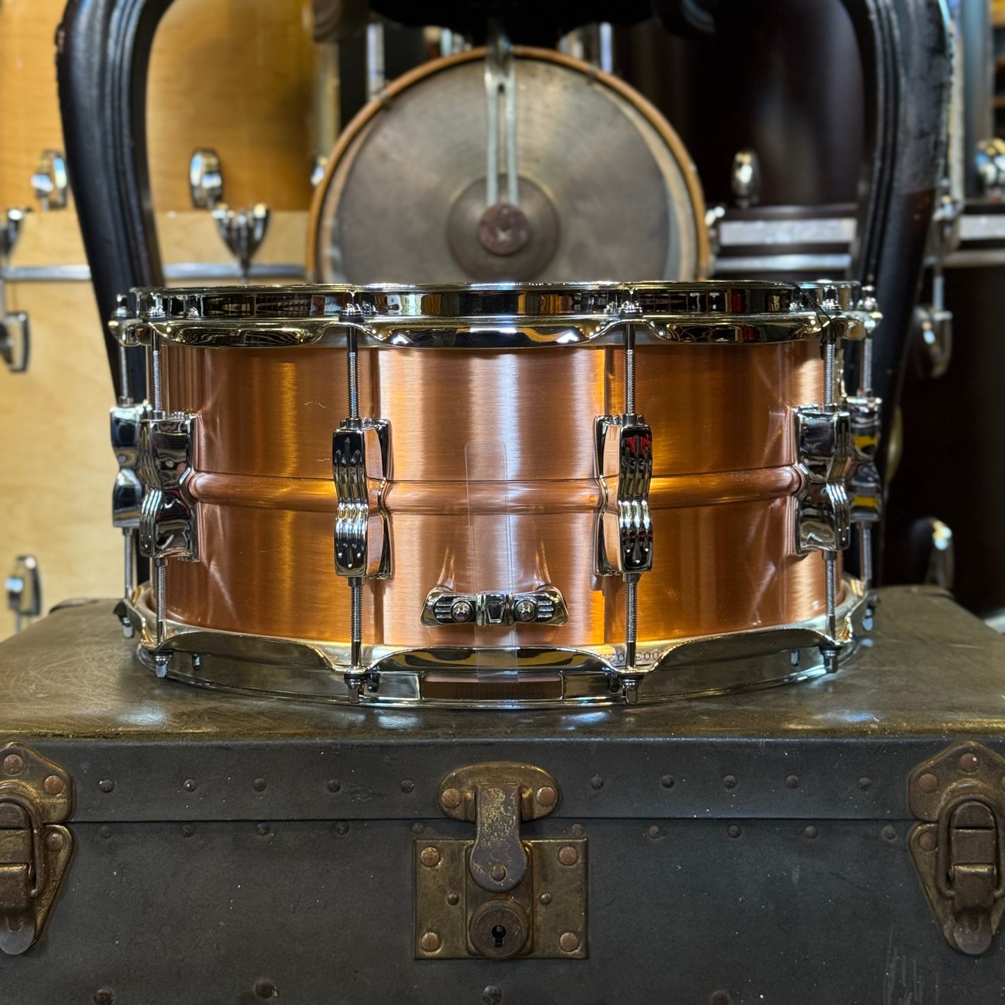 NEW Ludwig 6.5x14 Acro Copper Snare Drum