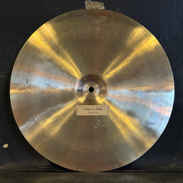 NEW Cymbal & Gong 14" Second Line China Crash - 508g